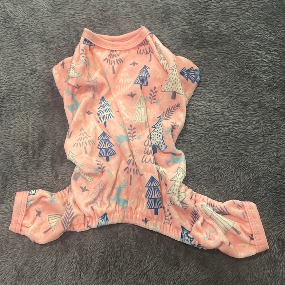 XS Dog pajamas